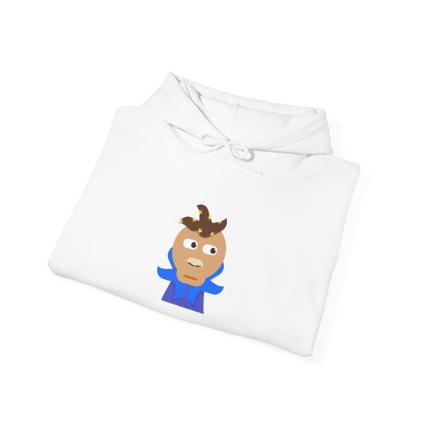 Funny Cartoon Character Unisex Hoodie - Heavy Blend Sweatshirt - Image 4